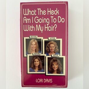Vintage 90’s VHS: “What Am I Going To Do With Hair?” (Factory Sealed) Lori Davis